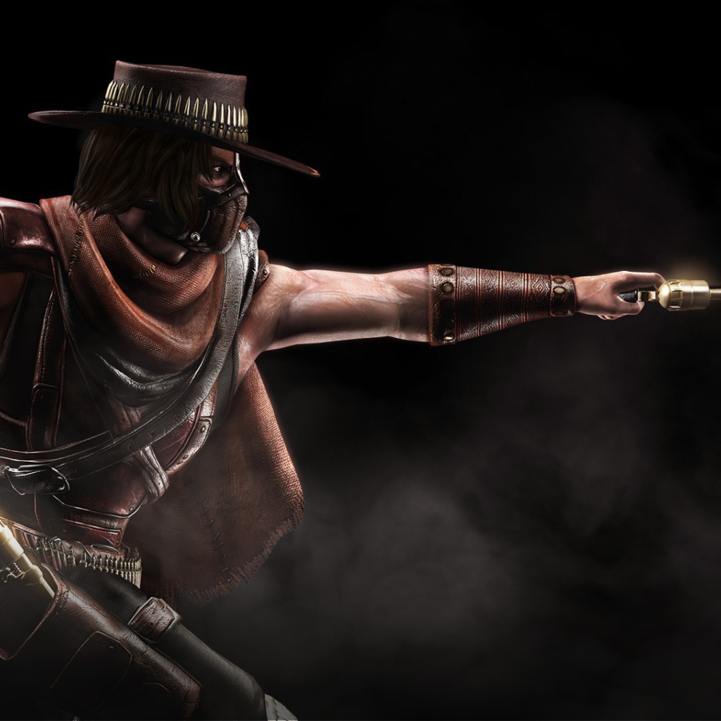 Гангстер в черной шляпе