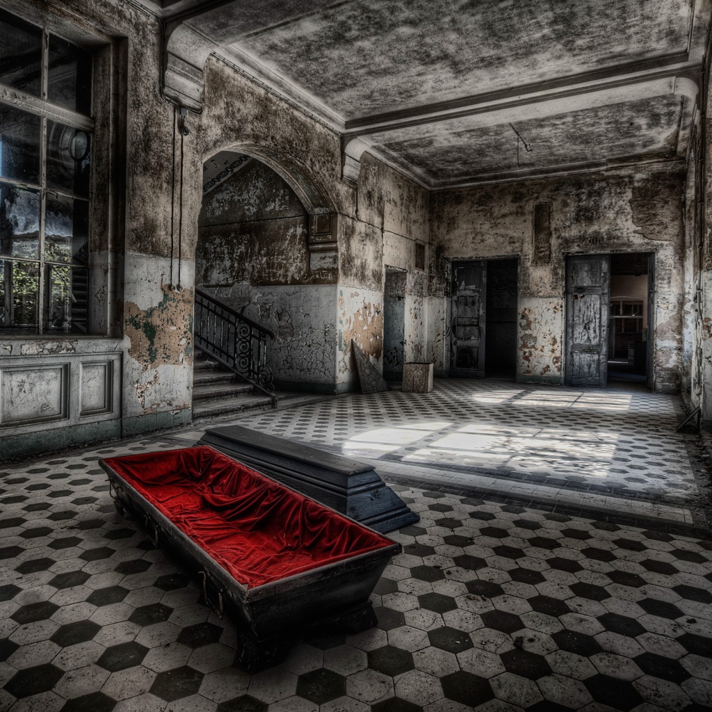 Жилье мертвого Дракулы, фото HDR