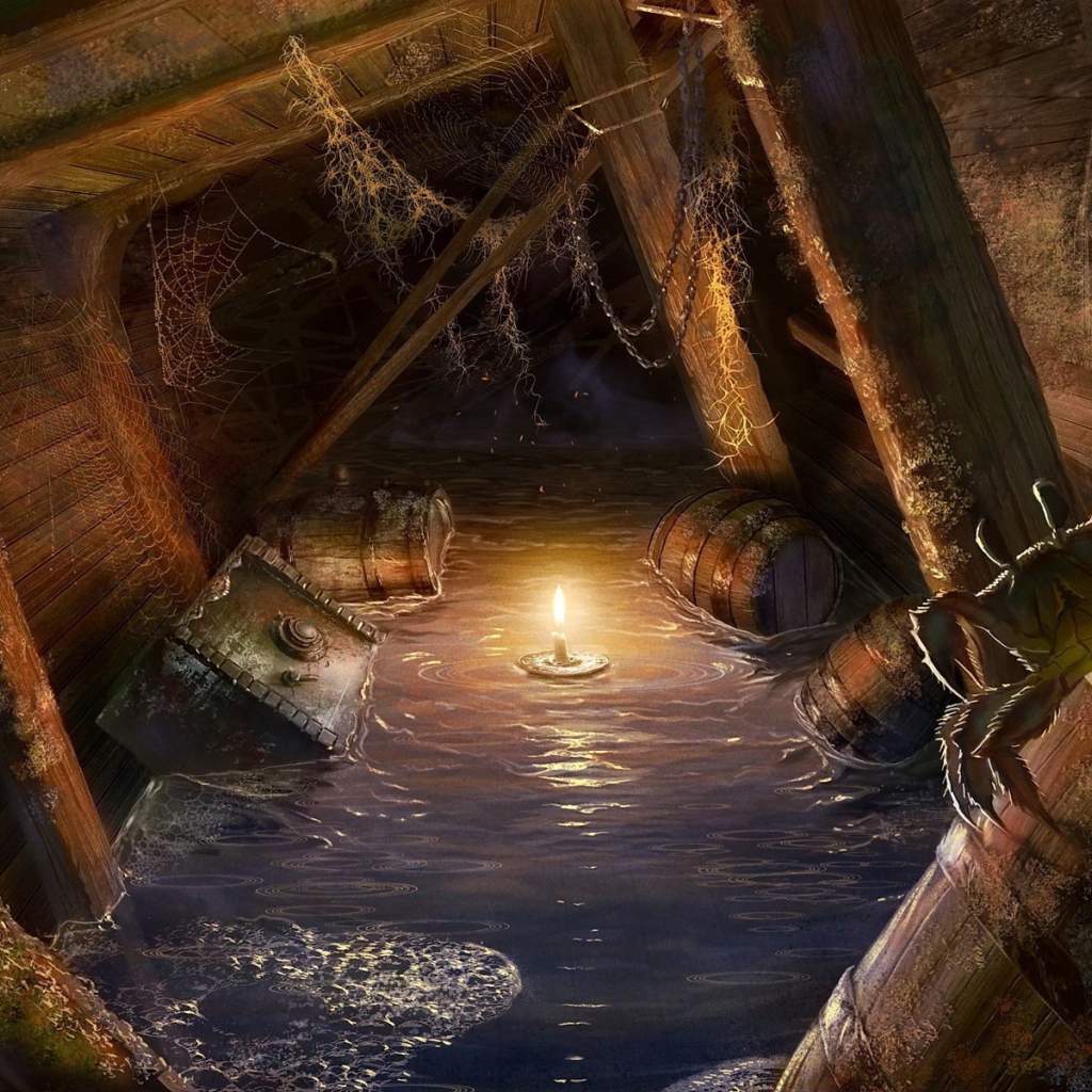 В трюме затопленного корабля