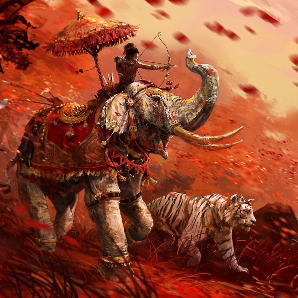 Индийский боевой слон