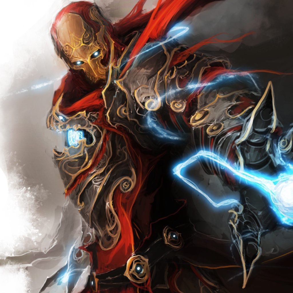 Железный человек в Мстителях,  фэнтези арт