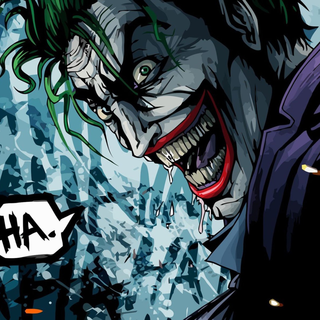 Джокер говорит Ха