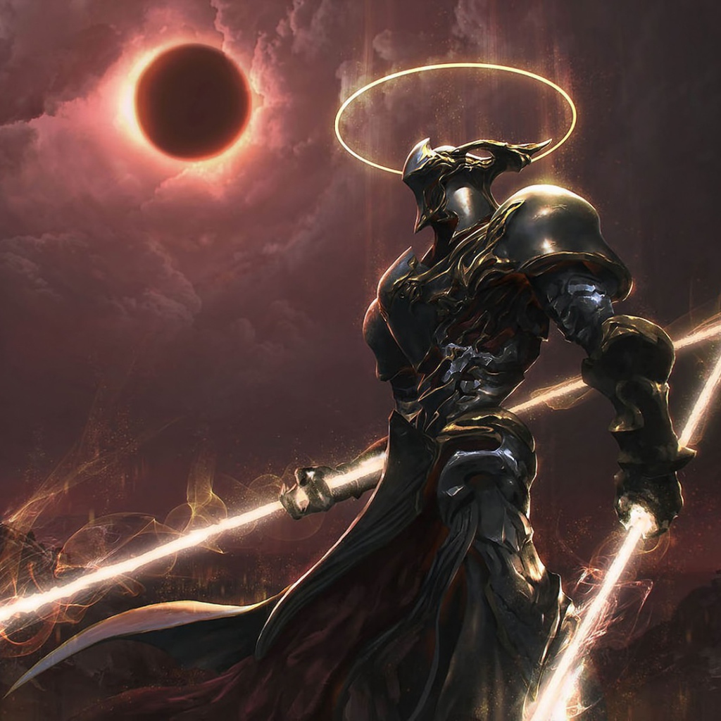 Рыцарь преисподней во время затмения