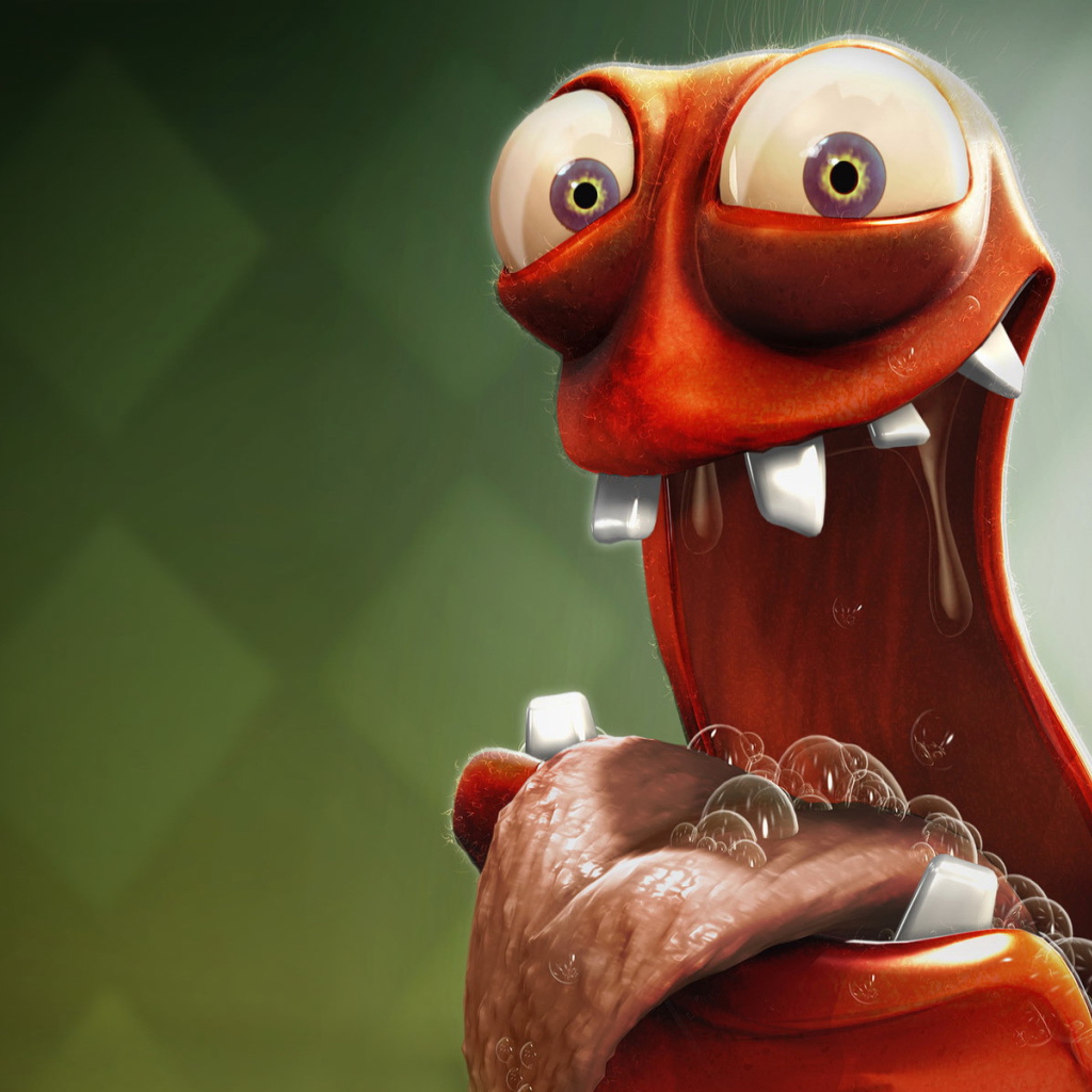 Чудовище с пеной на языке