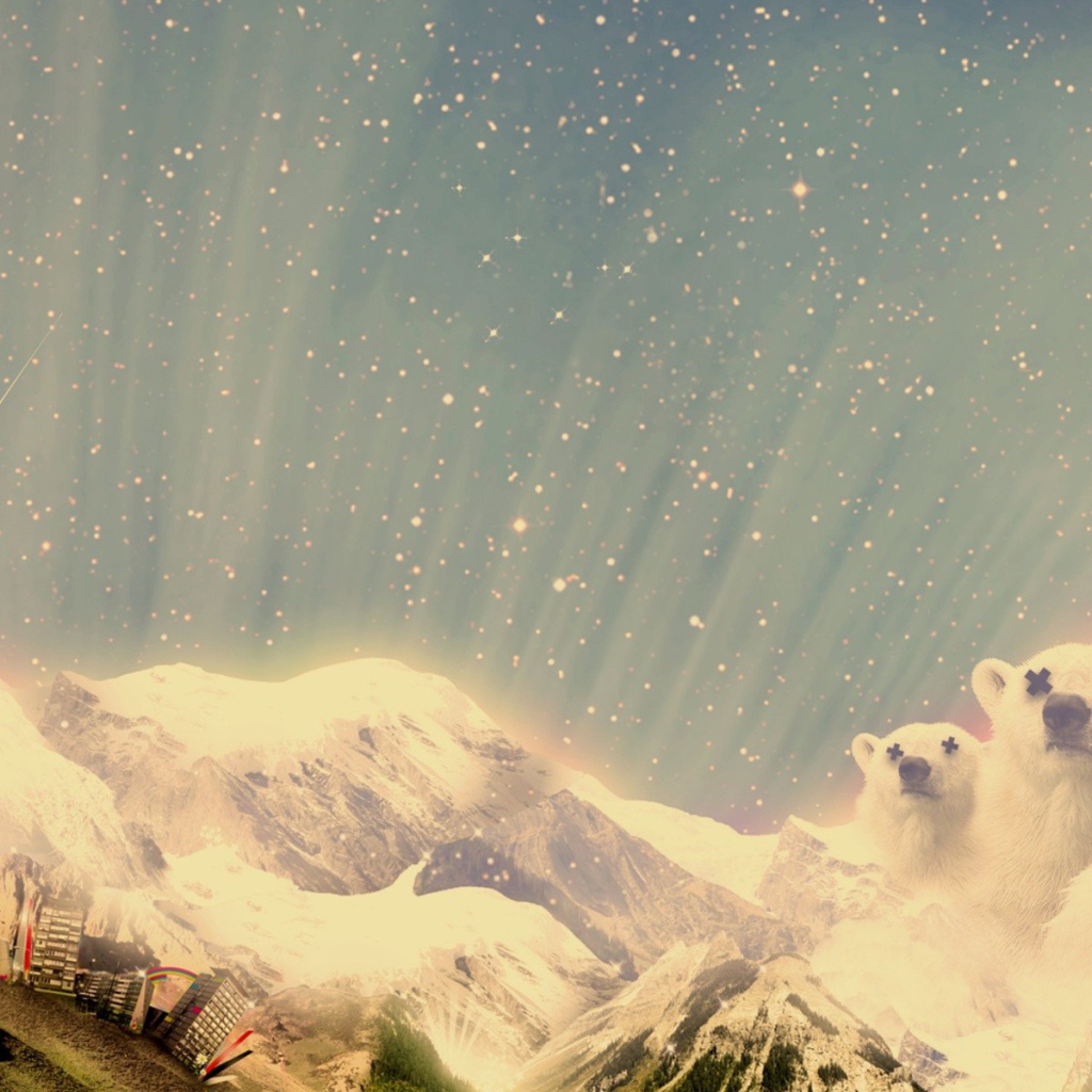 Полярные медведи горы