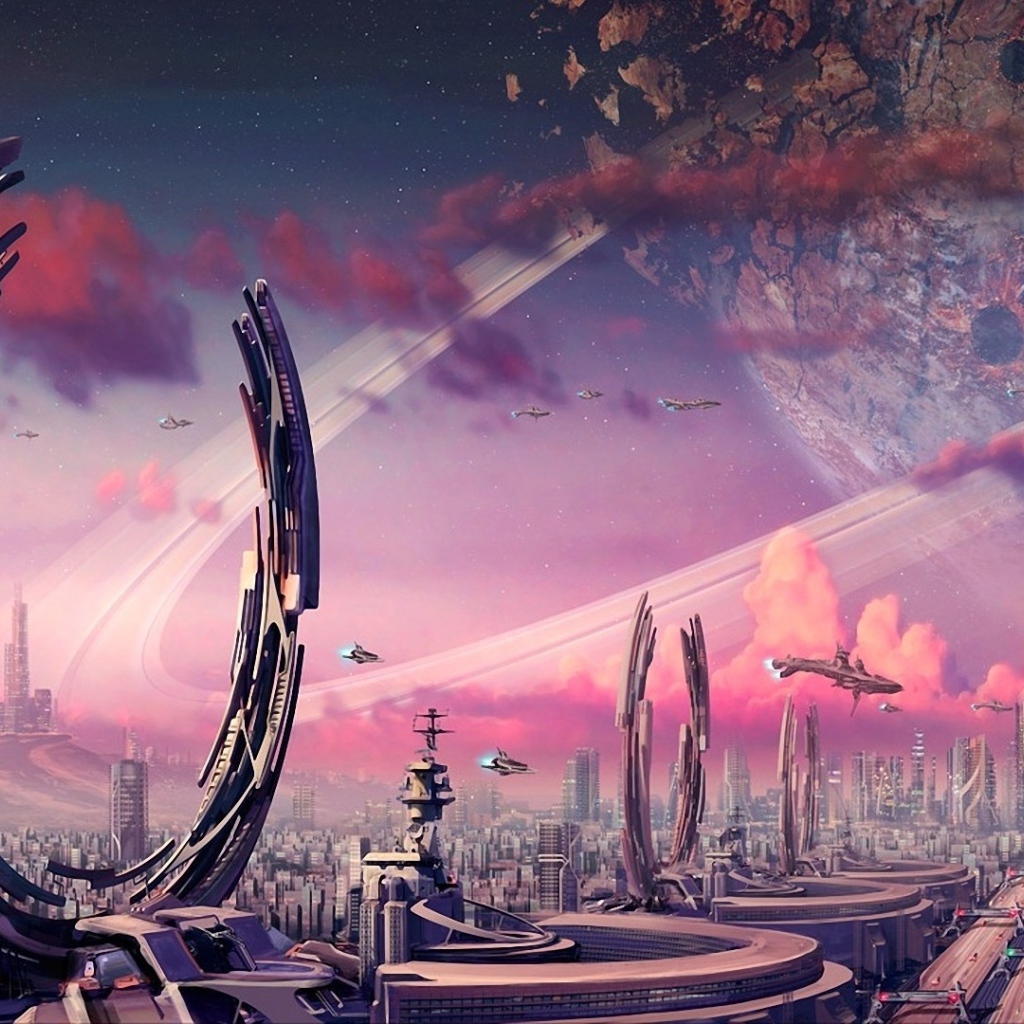 Порталы в городе будущего