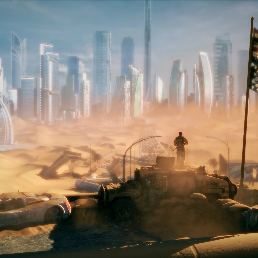 Постапокалиптический пейзаж