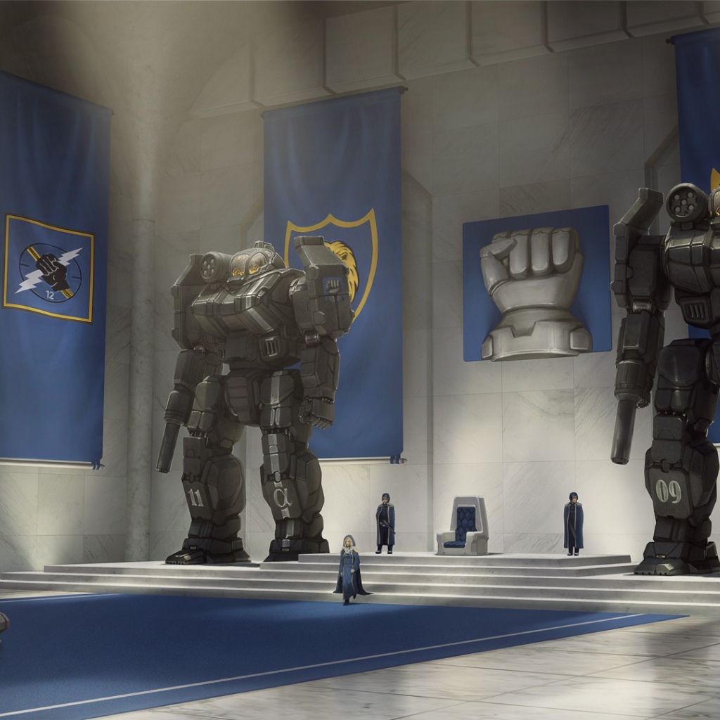 Роботы охраняют трон