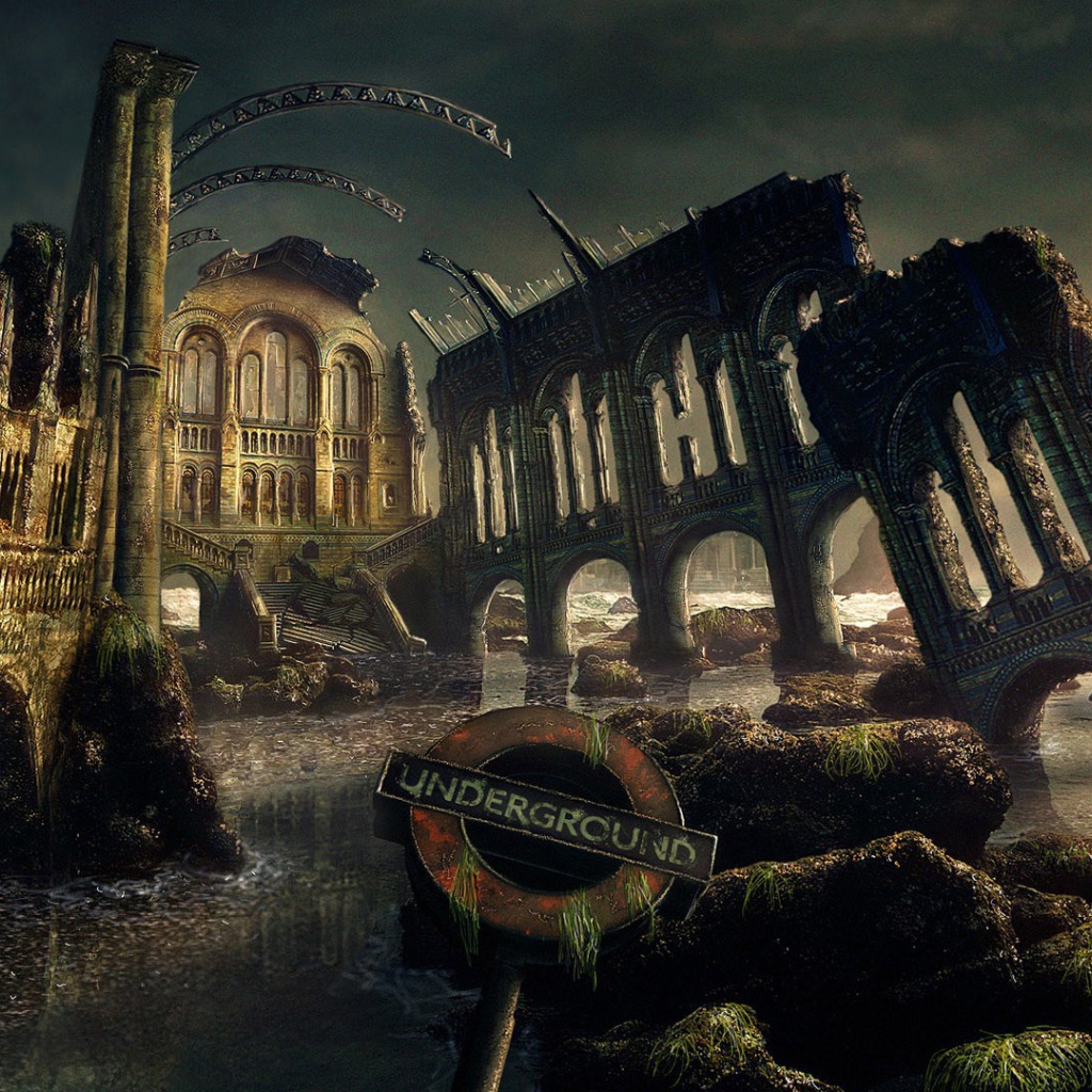 Руины на дне Темзы