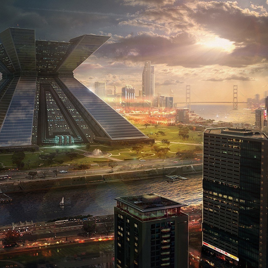 Сан-Франциско в далеком будущем