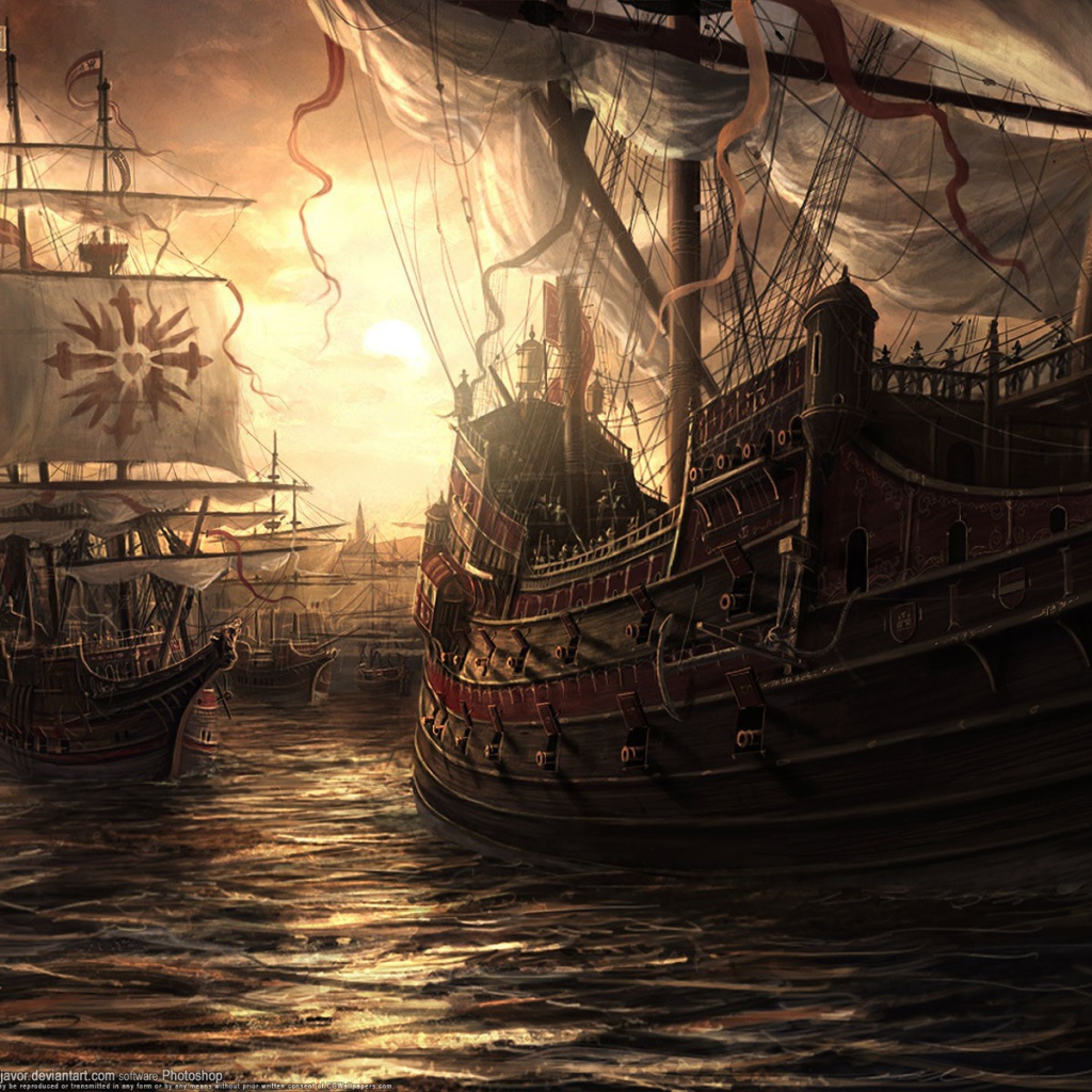 Корабли первооткрывателей отправляются в путь