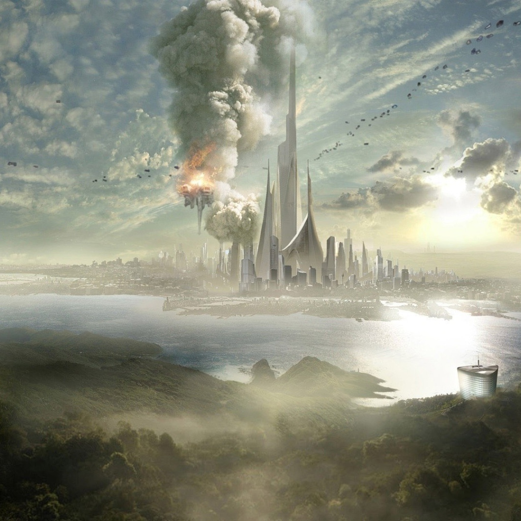 Дым в мегаполисе будущего