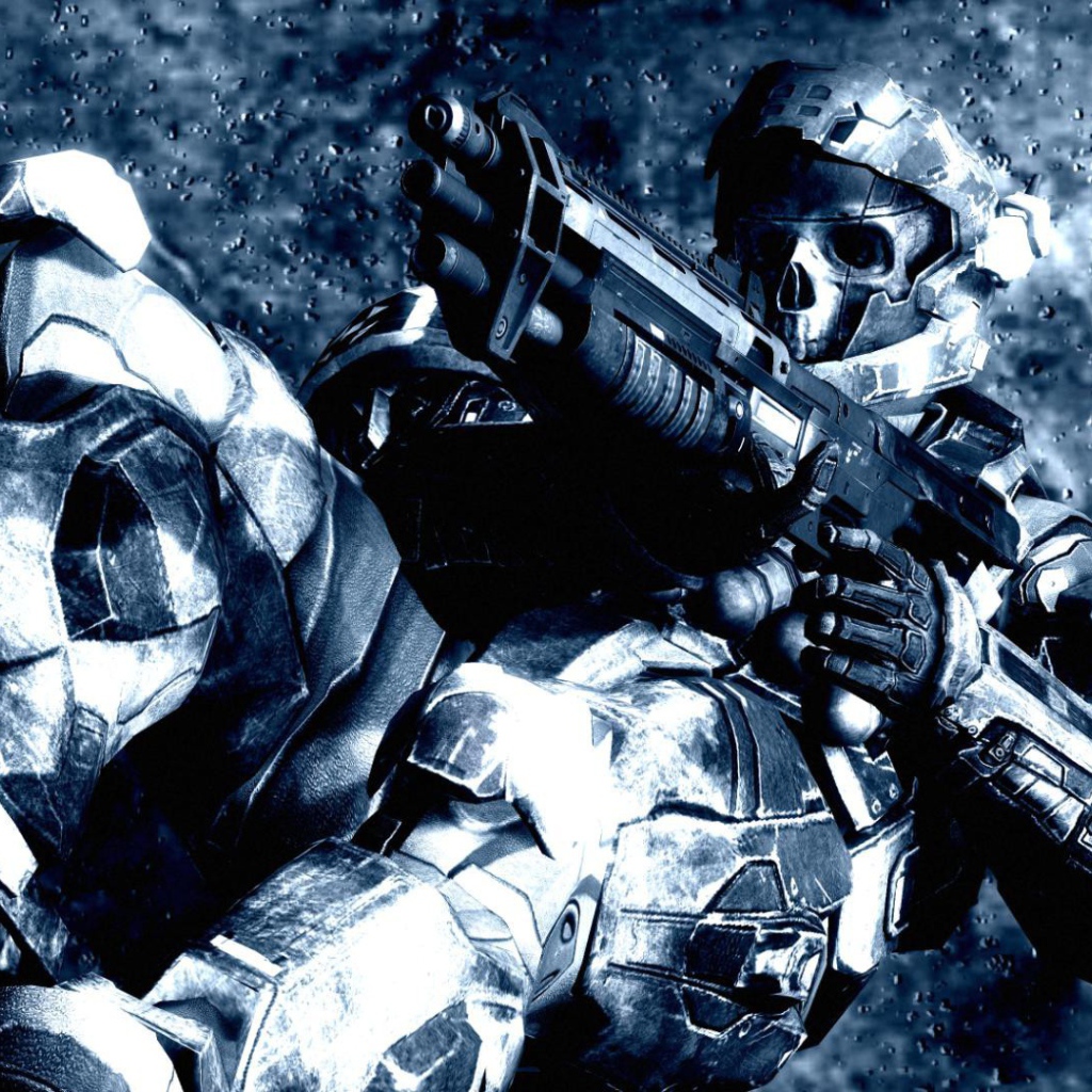 Замерзший солдат космического спецназа