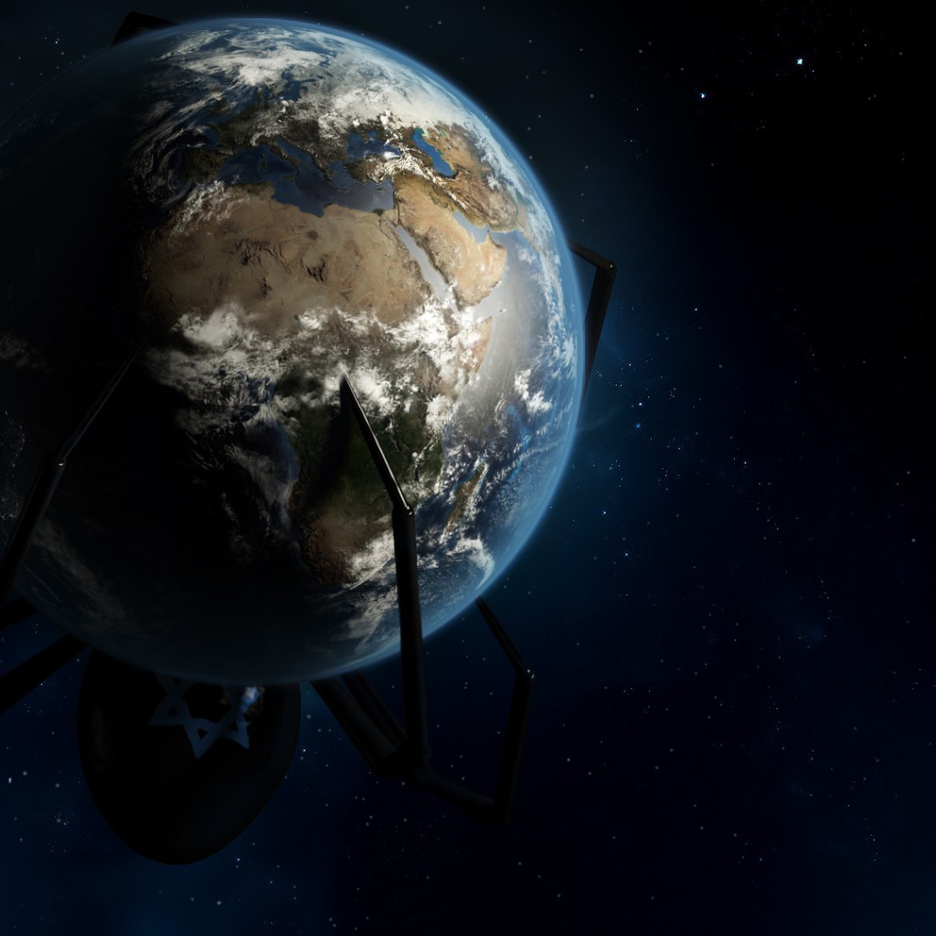 Паук охватил планету Земля