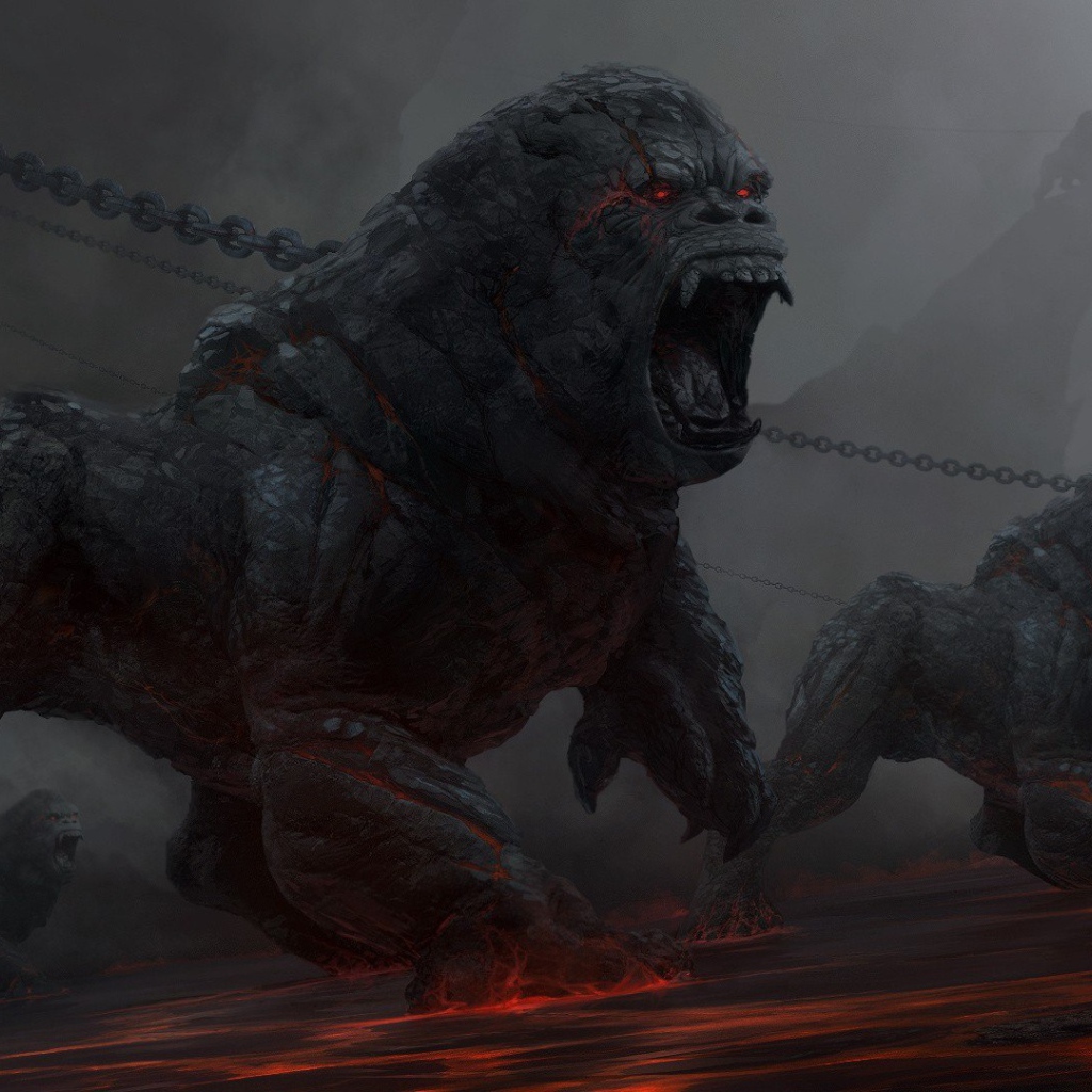 Каменные монстры на привязи