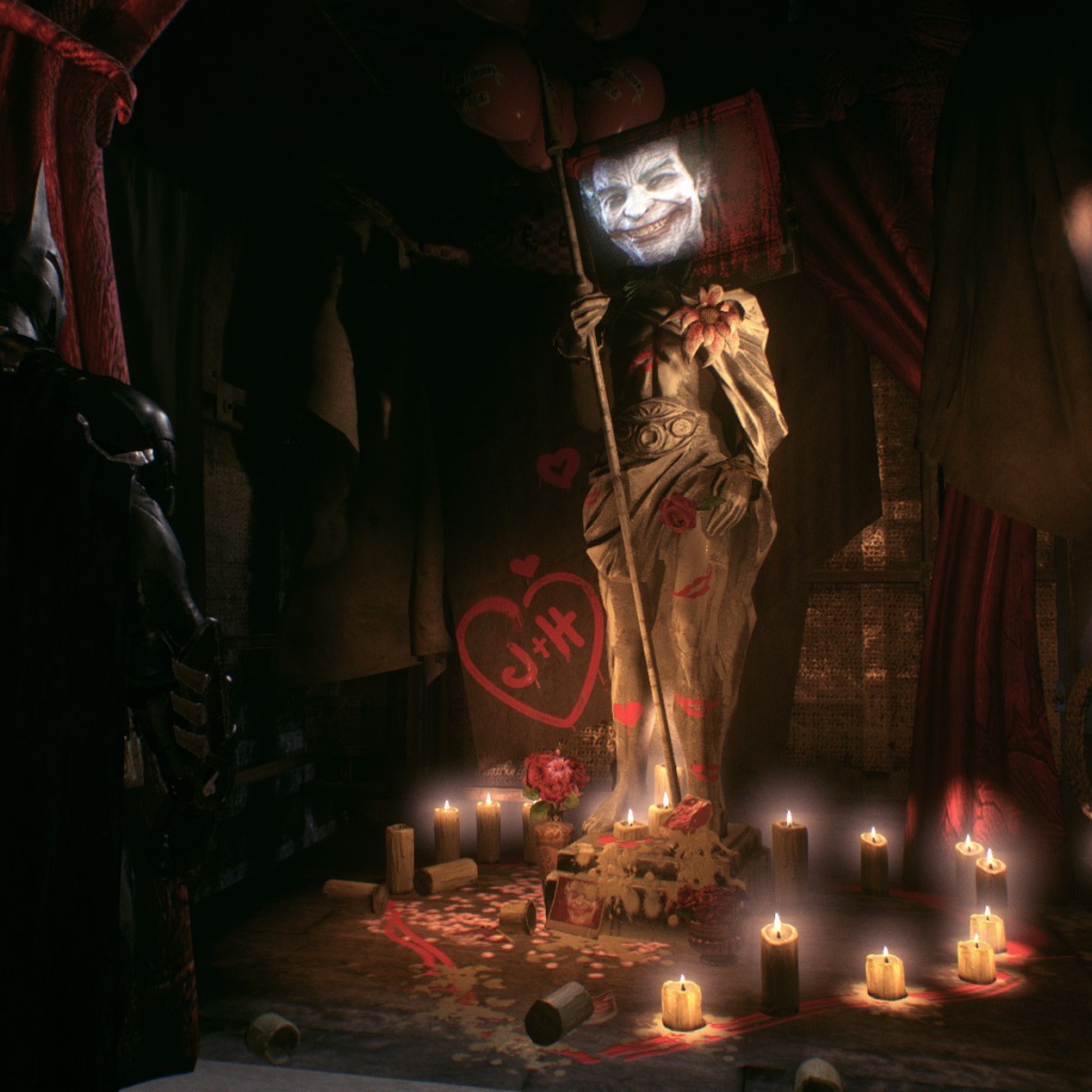 Телевизор вместо головы статуи, Бэтман