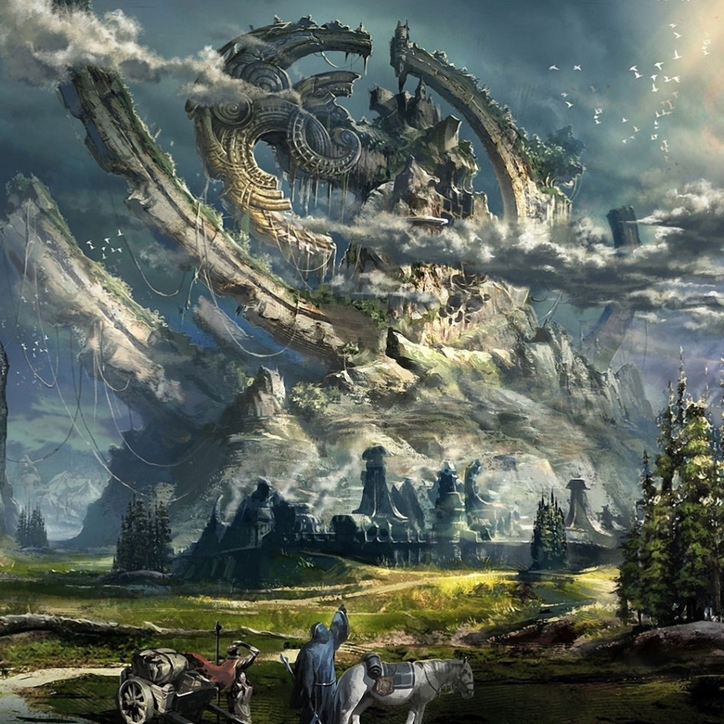 Храм в Атлантиде