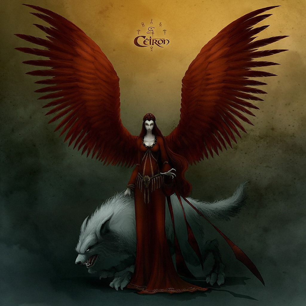 Ангел и белый волк