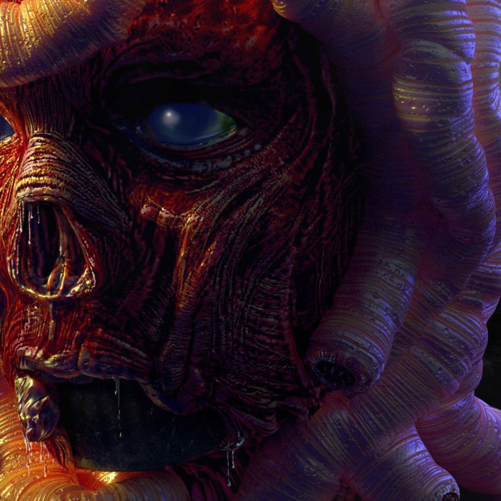 Лицо Медузы из мифов