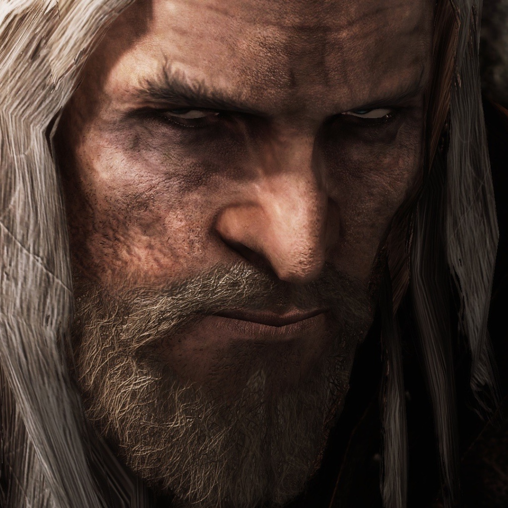 Седой маг с длинными волосами