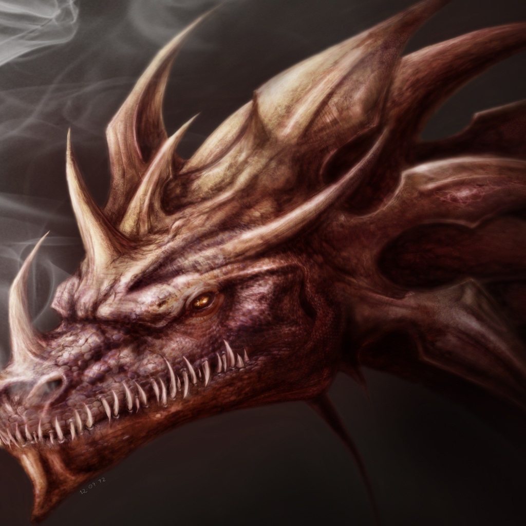 Дым из ноздрей дракона