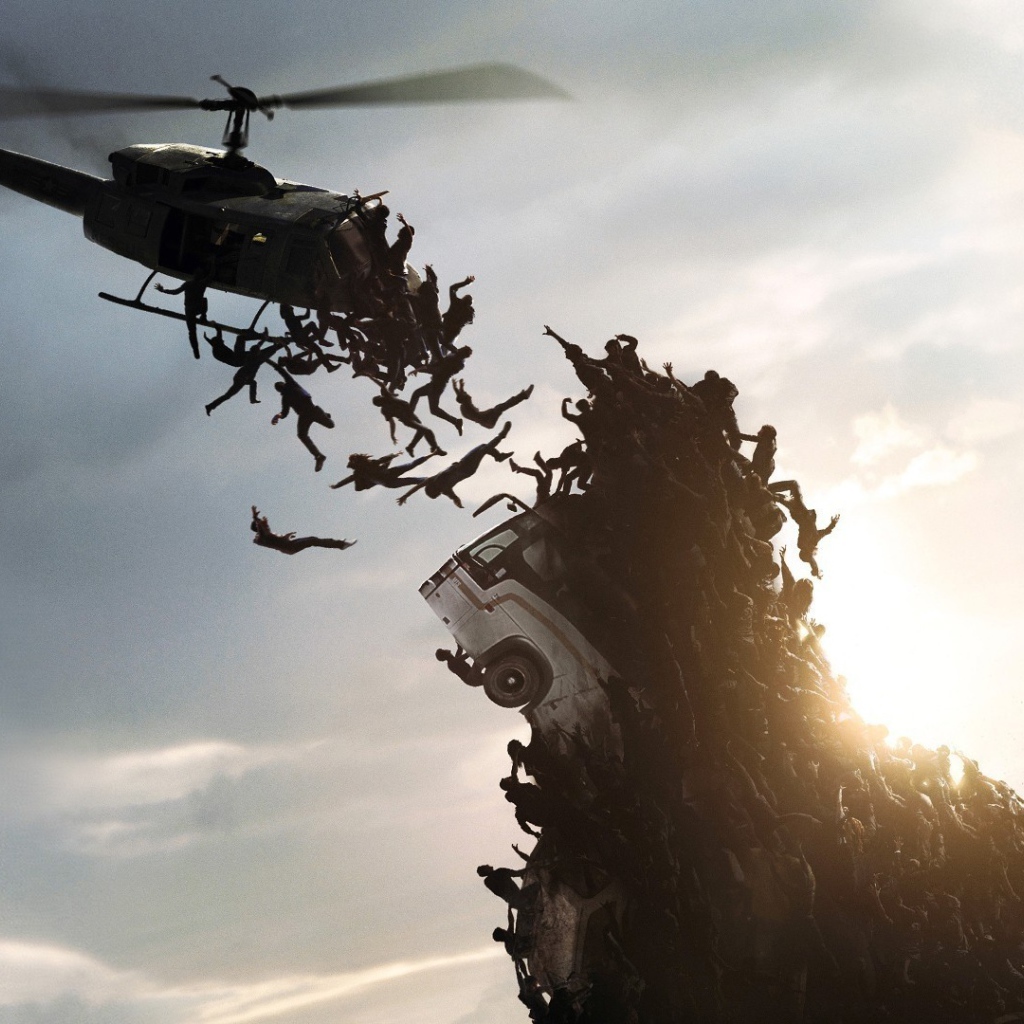 Зомби напали на вертолет