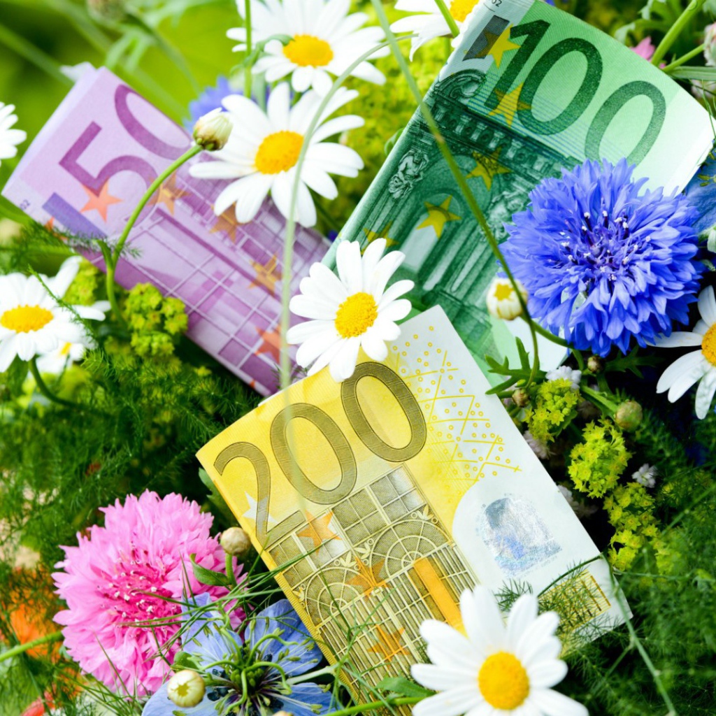 Деньги в букете
