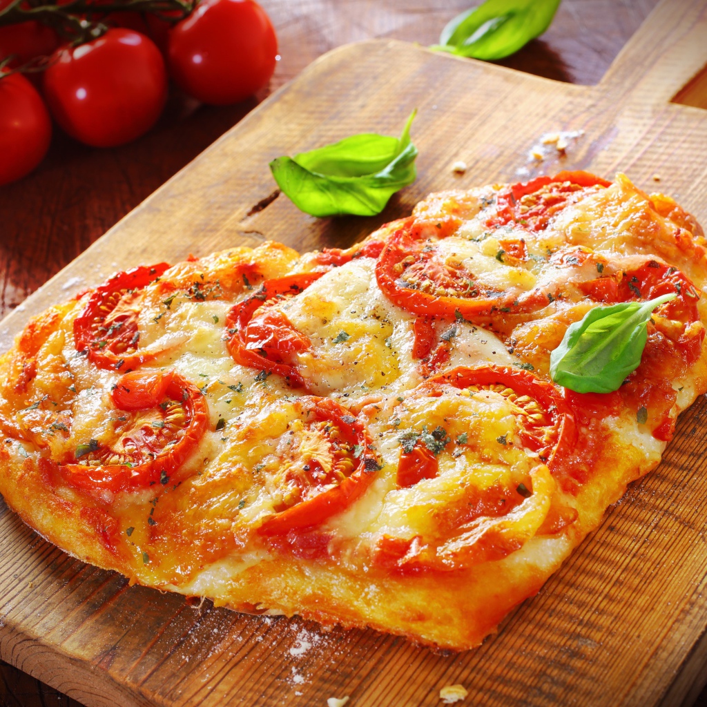 Пицца в форме сердца