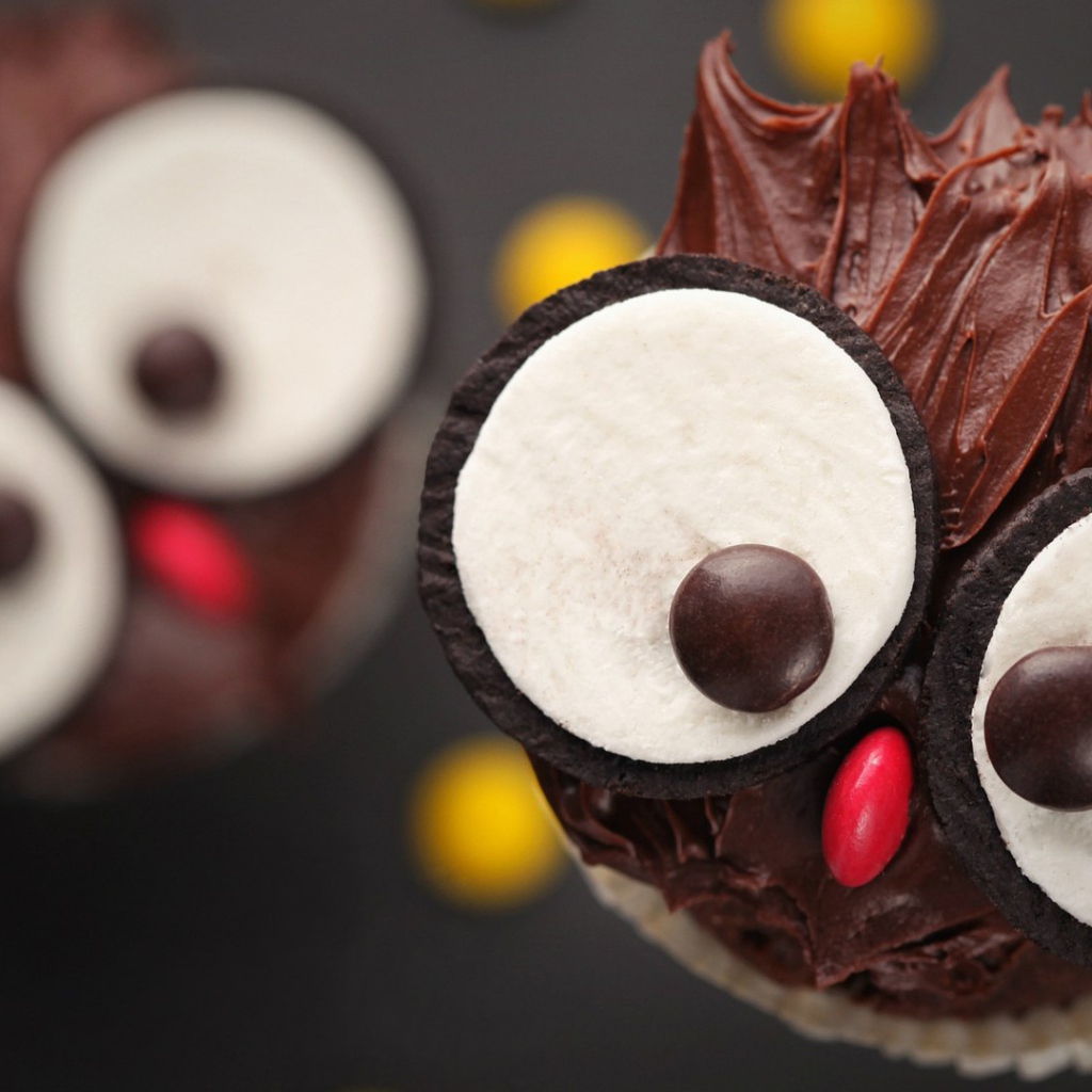 Мороженое с глазами