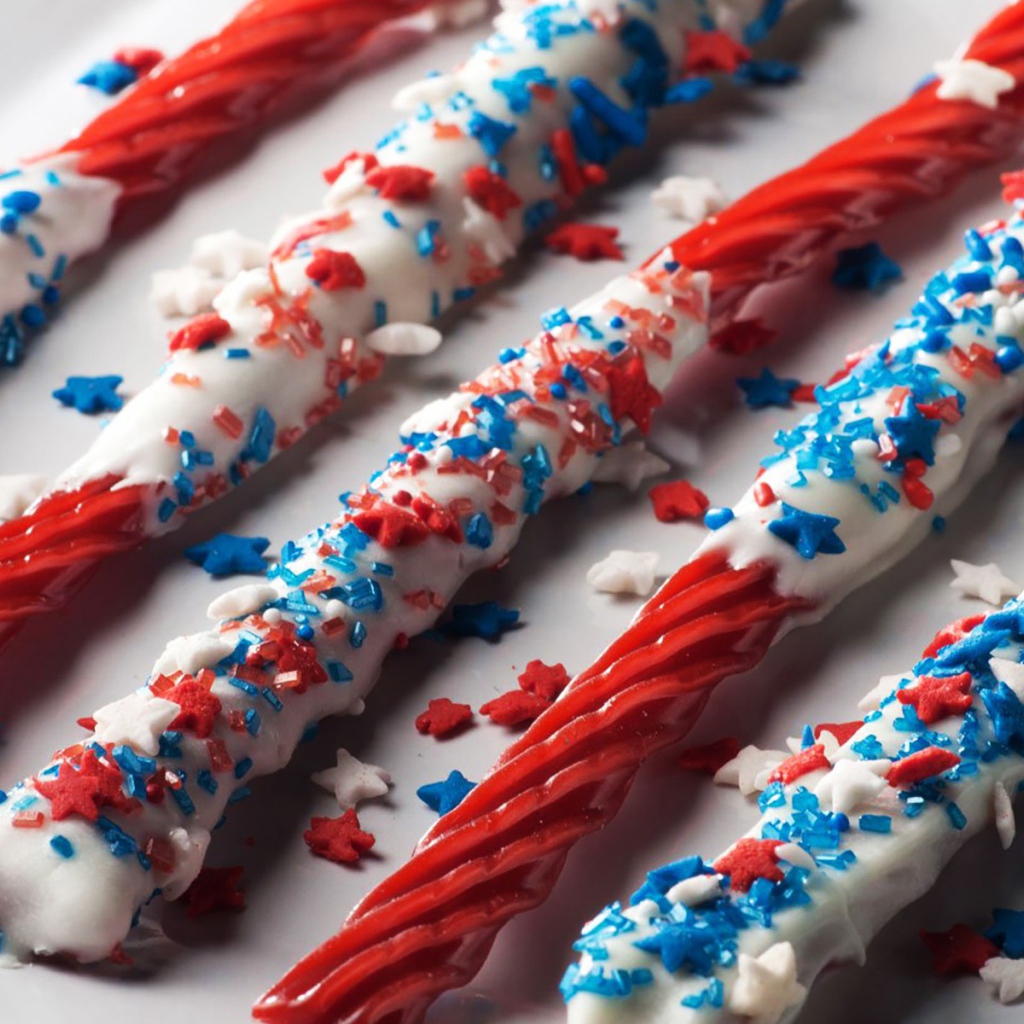 Сладости Twizzlers, лакричные палочки