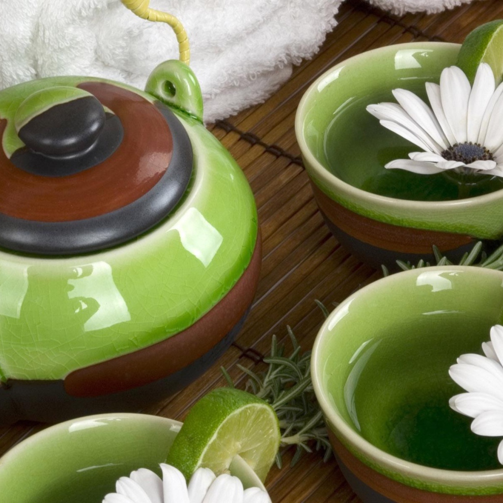 Жасминовый чай с лаймом