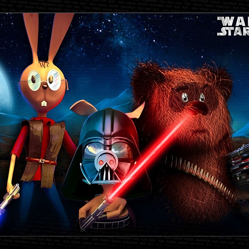 Винни пух в звездных войнах