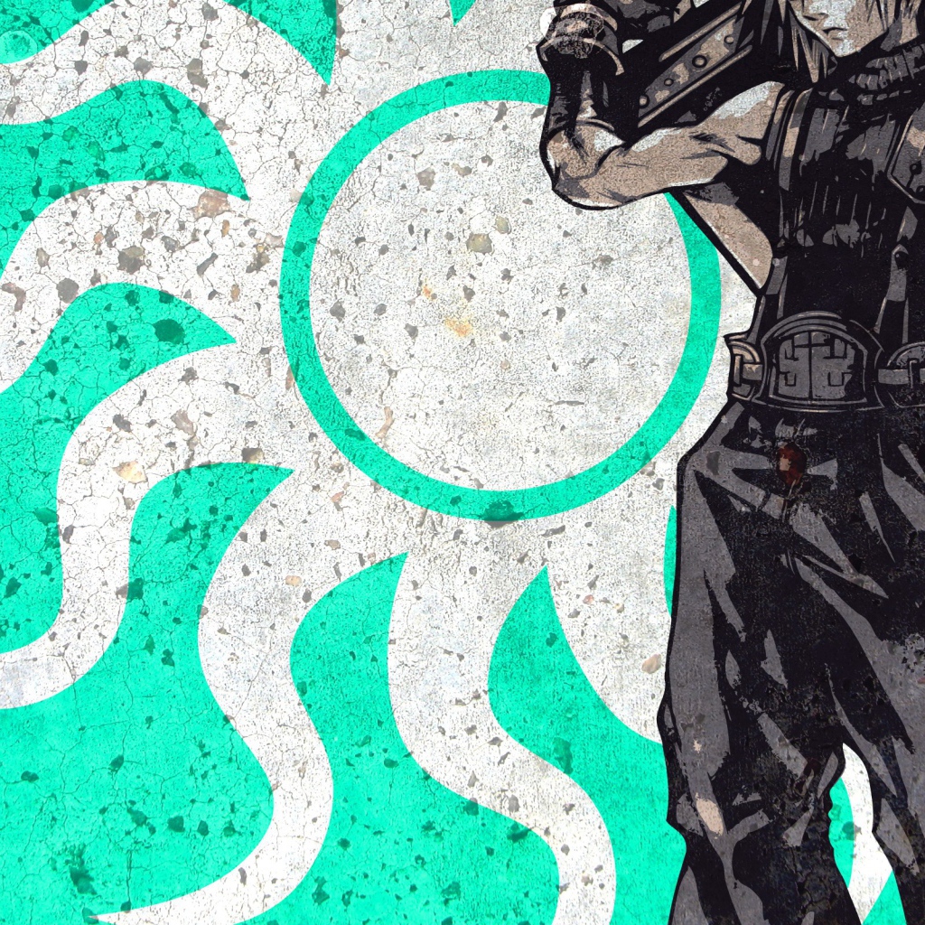 Солдат из игры Cloud Strife