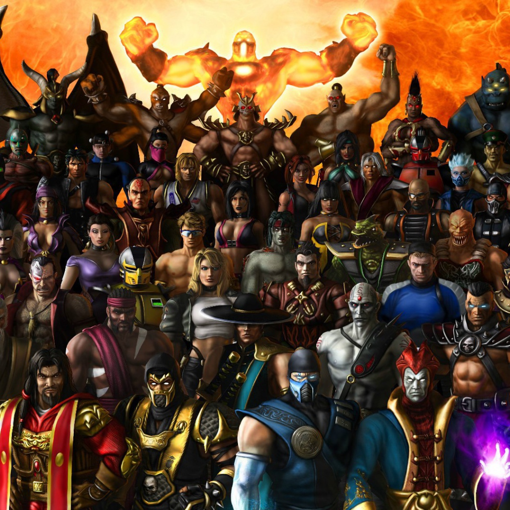 Все персонажи игры Mortal Kombat