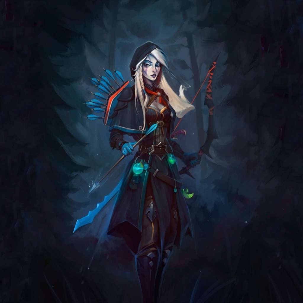 Лучница в игре Dota 2