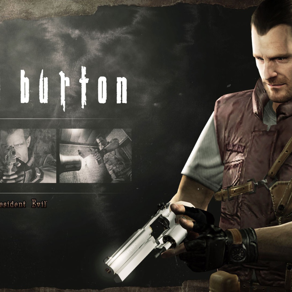 Барри Бартон из игры Resident Evil HD Remaster