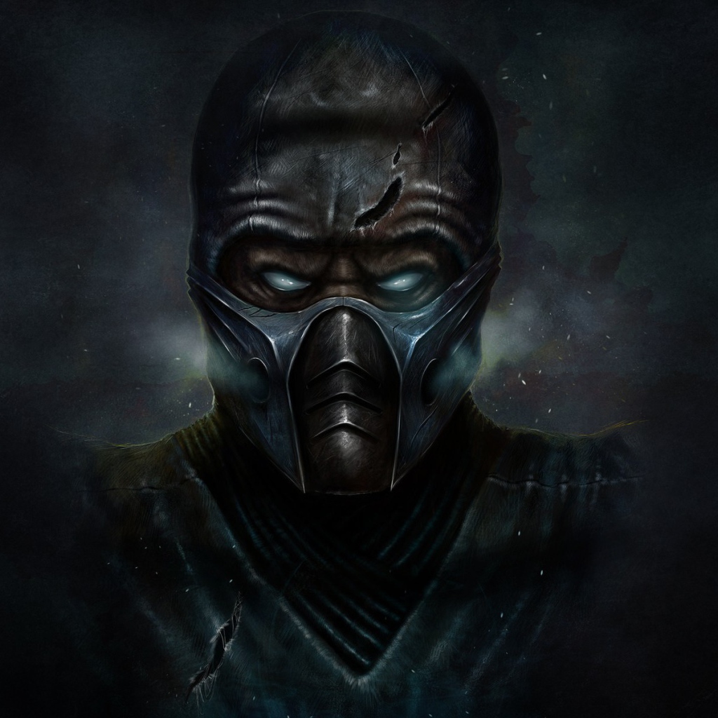 Потрепанный герой игры Mortal Kombat