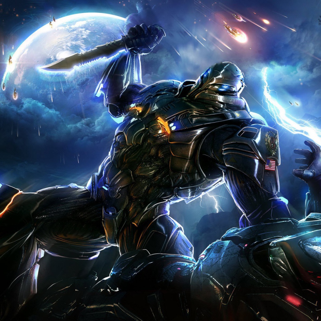 Сражение мехов в игре Section 8 Prejudice