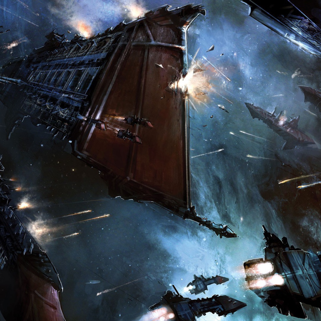 Сражение космических кораблей в игре