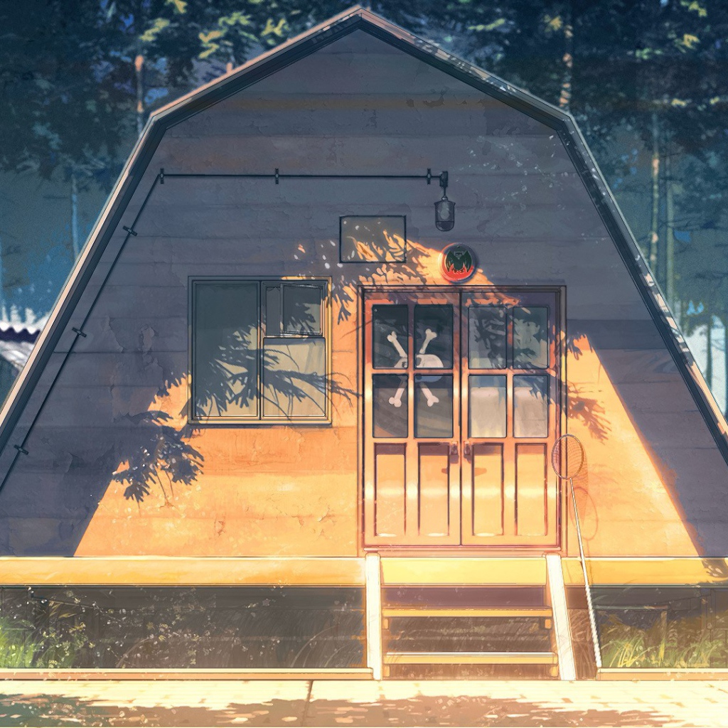 Пляжный домик в игре Бесконечное лето