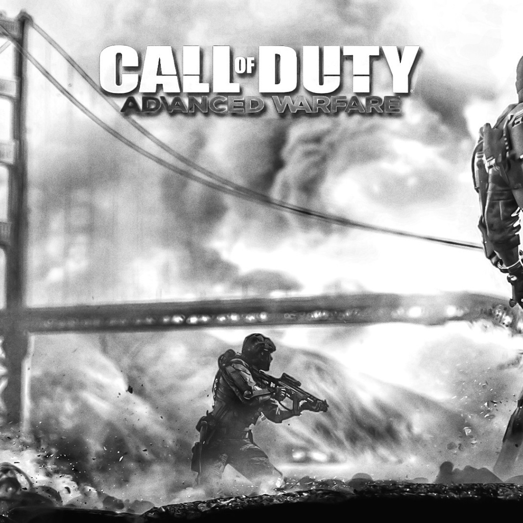 Красивая игра Call of Duty Advanced Warfare