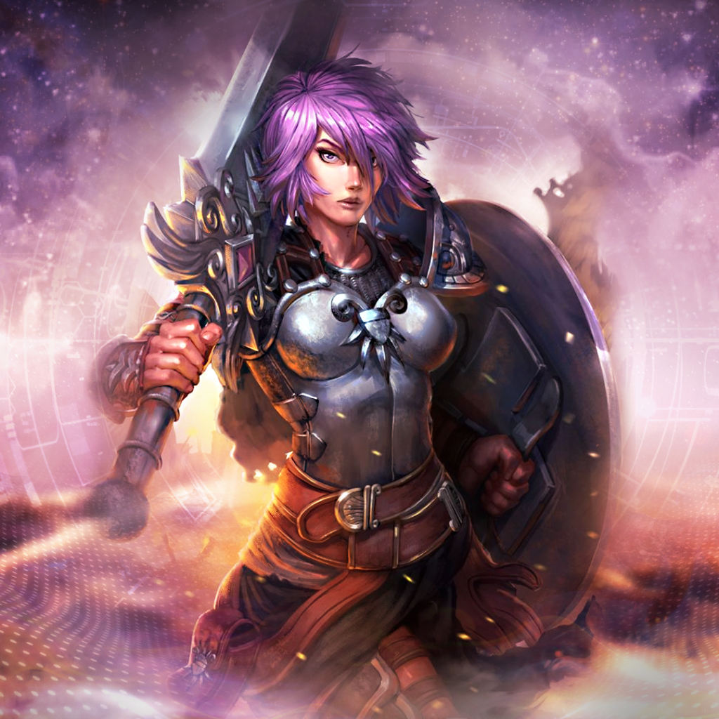 Беллона с мечом в игре Smite