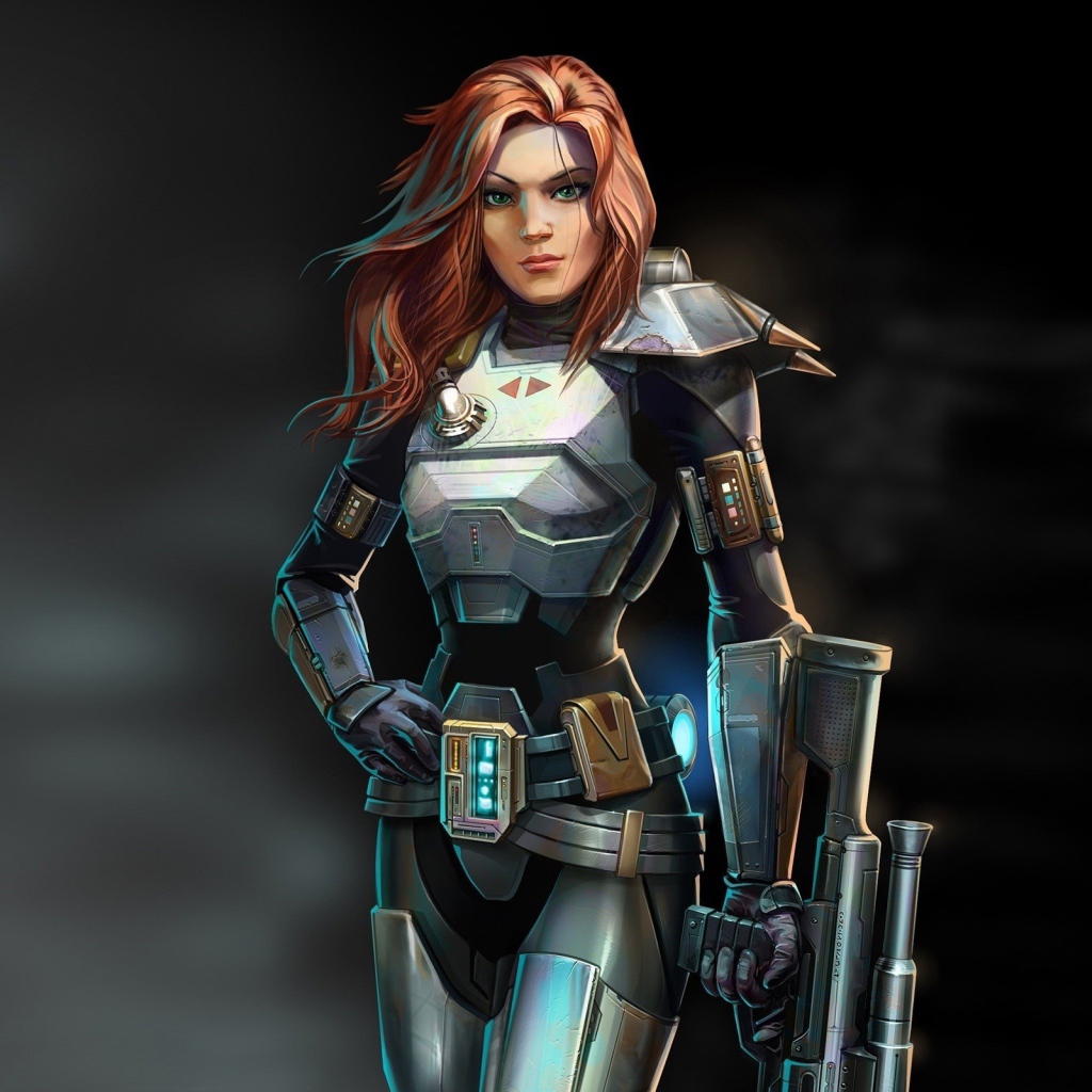 Охотник Баунти из игры SWTOR