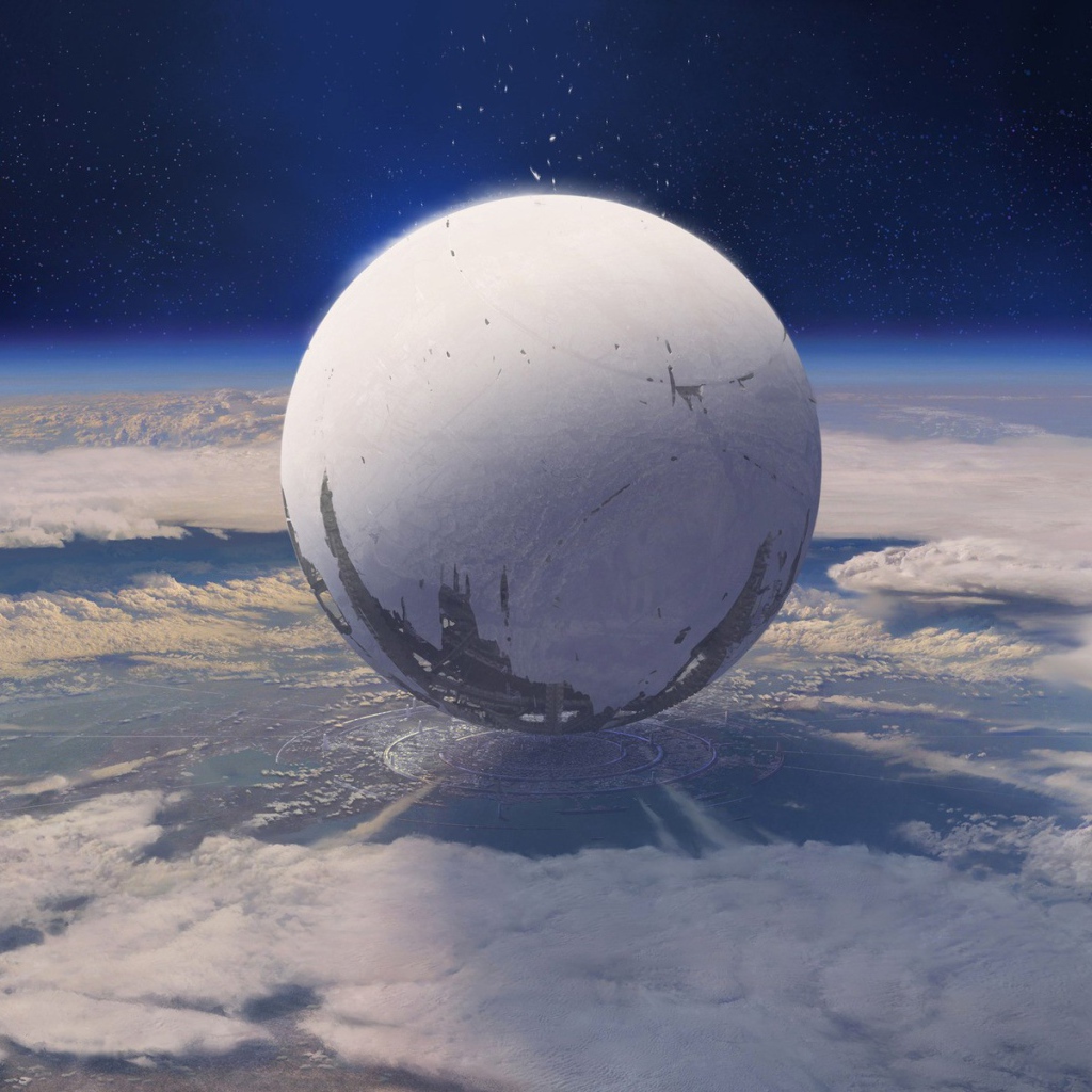 Шар над планетой, игра Destiny