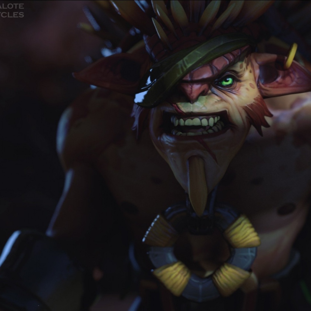 Бристербак из игры Dota 2