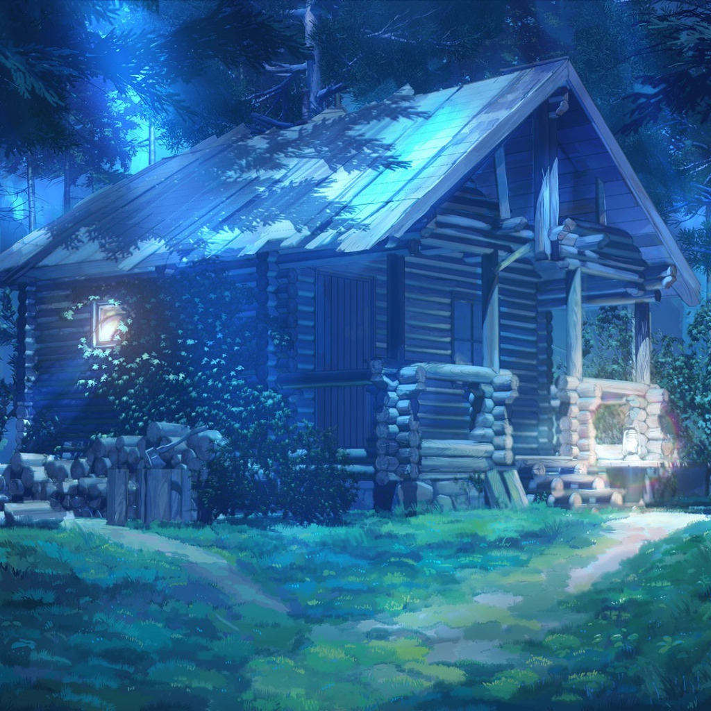 Изба в игре Бесконечное лето