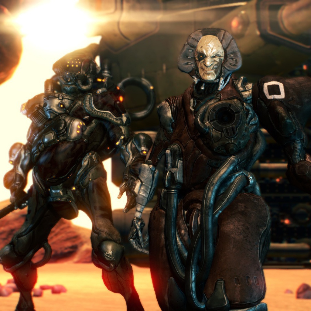 Капитан Вор из игры Warframe