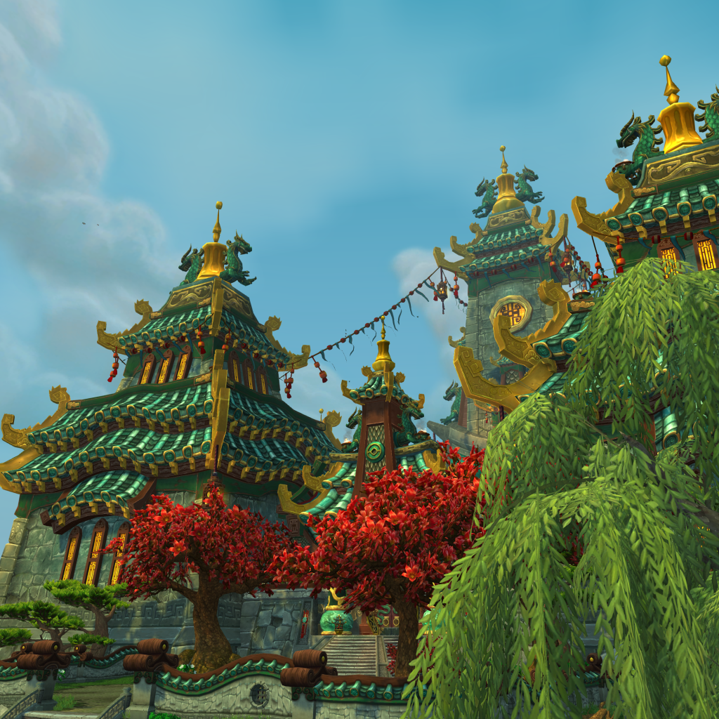 Замок в игре World of Warcraft Mists of Pandaria