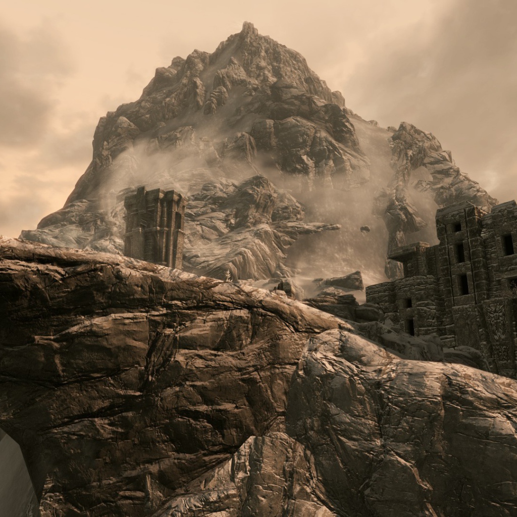 Замок в горах, игра The Elder Scrolls V Skyrim