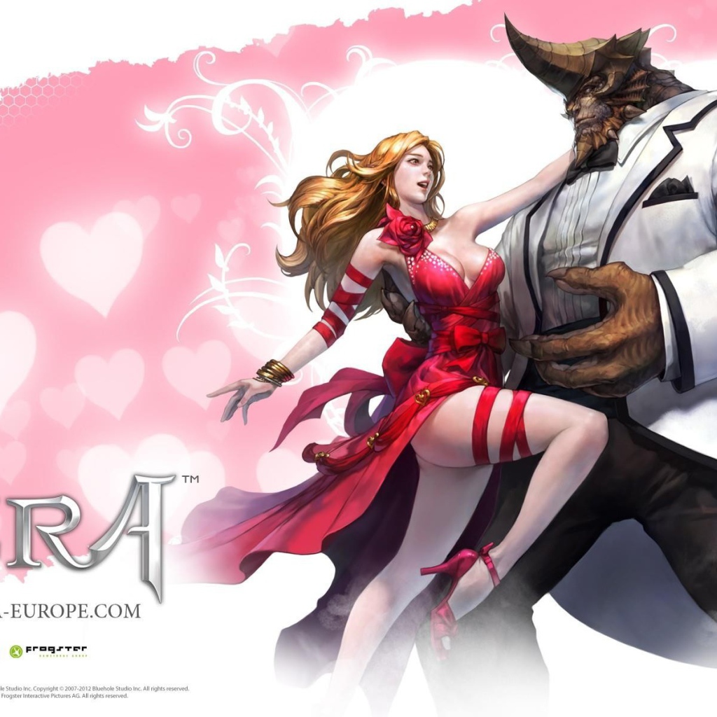 Персонажи компьютерной игры Tera